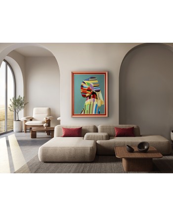 JOVEN CON PERLA POP-PINTURA 84X104